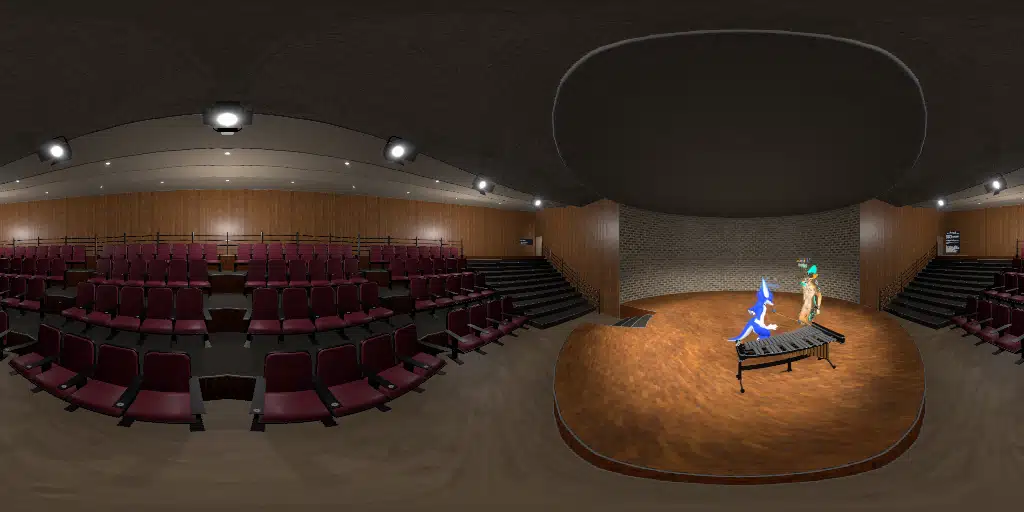 Idiophone Auditorium (Optimized: There are three lights!)