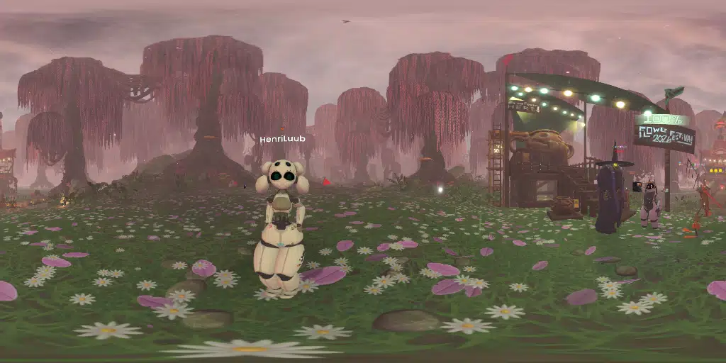 <allcaps><nobr><color=#CAE011>F</color><color=#B6CE12>r</color><color=#A4BD13>o</color><color=#93AD14>g</color><color=#80A819>B</color><color=#6EAB23>o</color><color=#5EAE30>g🐸</color> <color=#777>•</color> <color=#FFC5D3>Flower Festival!</color>