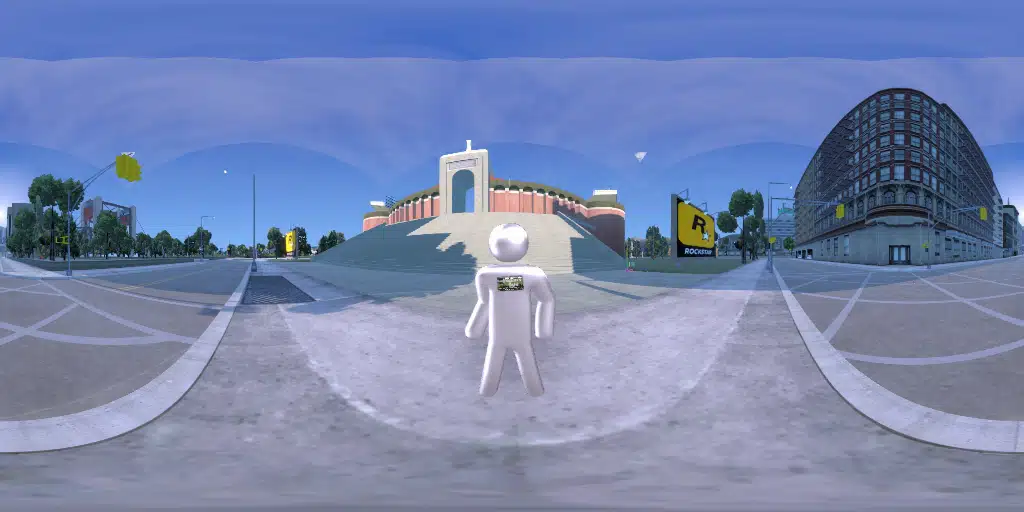 A drive around Liberty City in a Honda Acty (non-smoking)