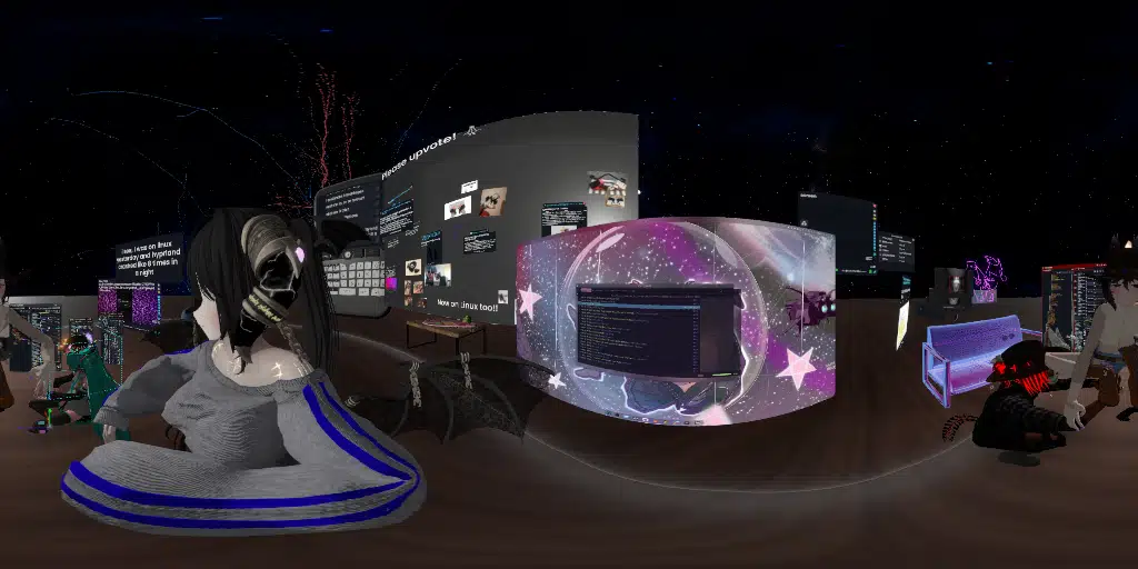 (h)The VR-HUG World 7