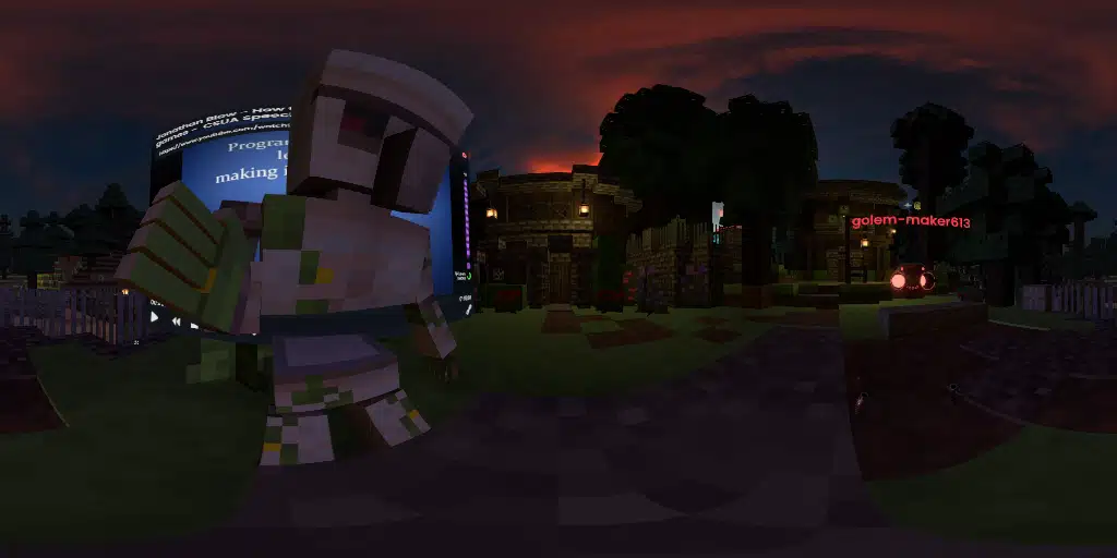 <color=cyan>Minecraft</color> <color=green>River</color> <color=orange>Town</color>