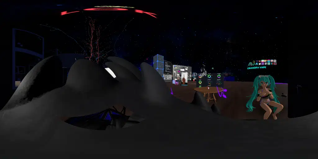 (h)The VR-HUG World 7