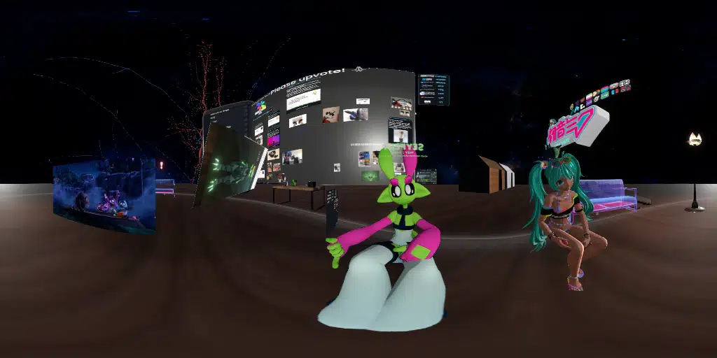 (h)The VR-HUG World 7
