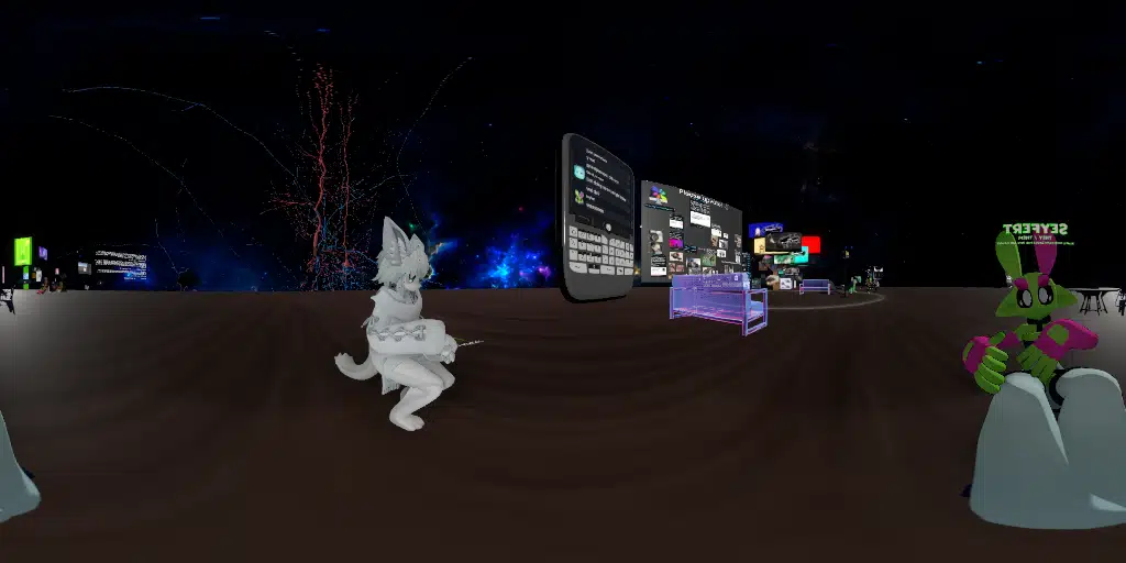 (h)The VR-HUG World 7