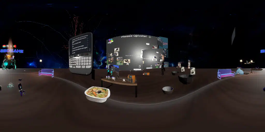 (h)The VR-HUG World 7