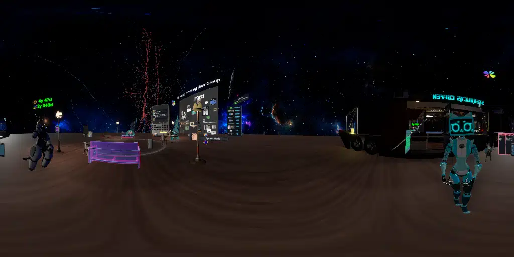 (h)The VR-HUG World 7