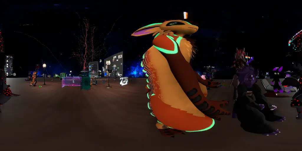 (h)The VR-HUG World 7