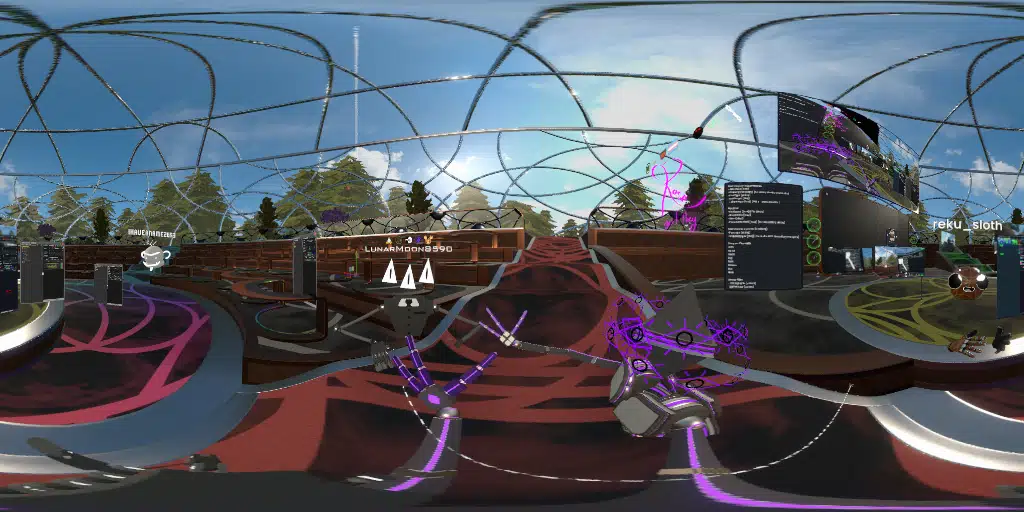 <color=#FFE9AD>Metaverse</color> <color=#FFFBEF>Academia</color> <color=#999EAE>Campus</color>