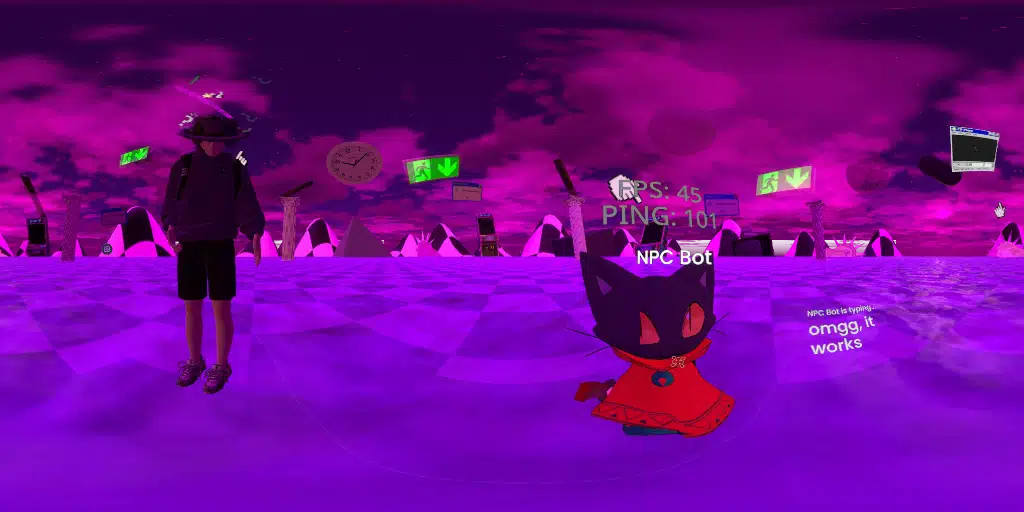 <color=#ba64f2>[SYNTHWAVE WORLD]</color> BUILD AND CHILL